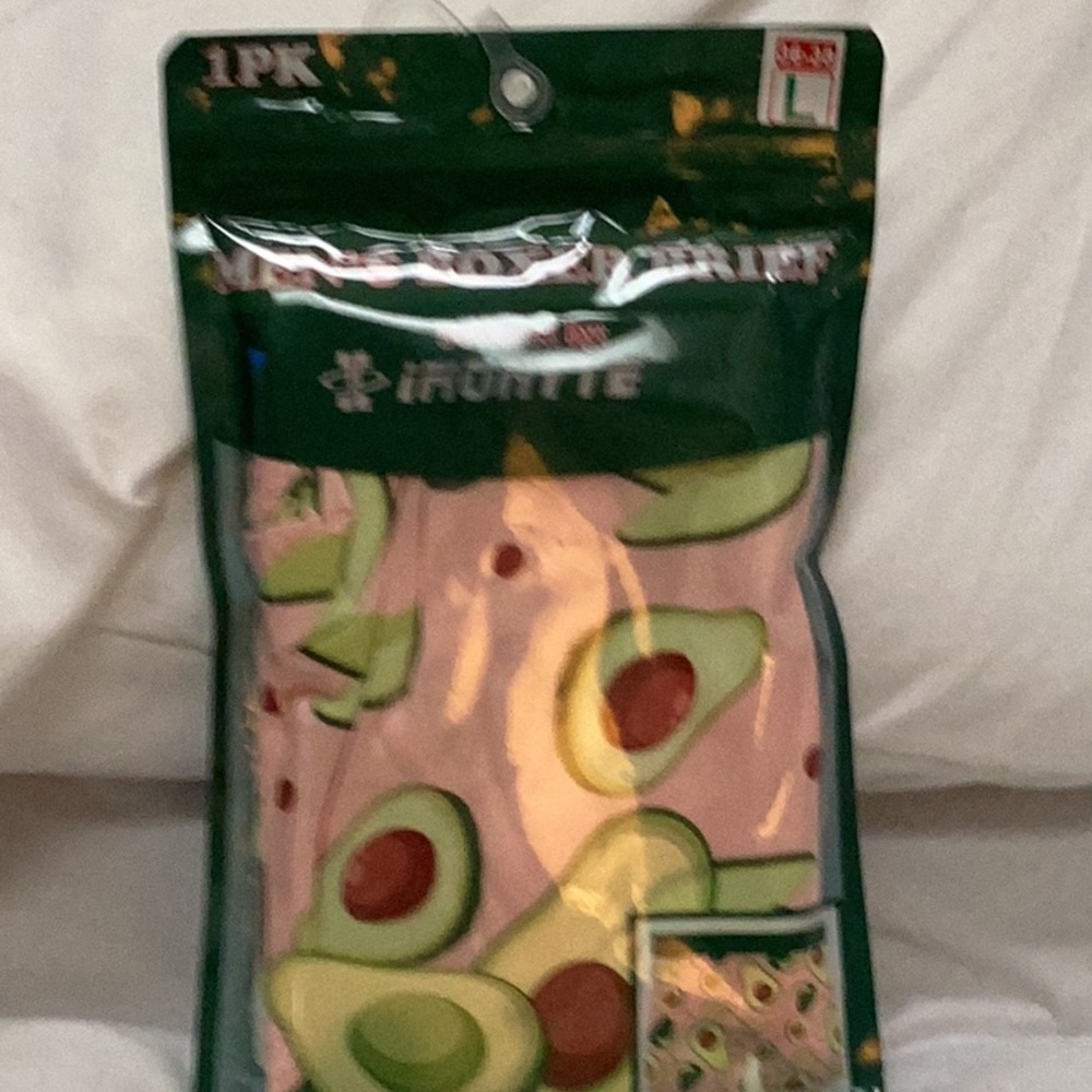 🥑 NWT Avocado Fun Size Large Boxer Briefs Closet Must Have 🥑